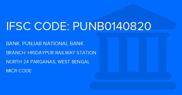 Punjab National Bank (PNB) Hridaypur Railway Station Branch IFSC Code