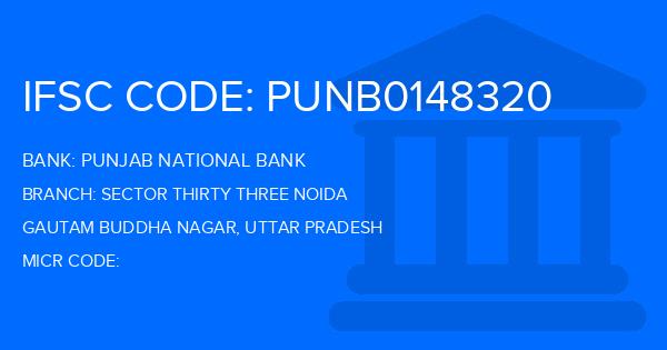 Punjab National Bank (PNB) Sector Thirty Three Noida Branch IFSC Code