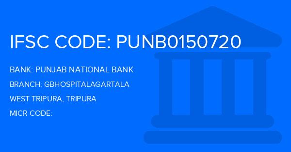 Punjab National Bank (PNB) Gbhospitalagartala Branch IFSC Code