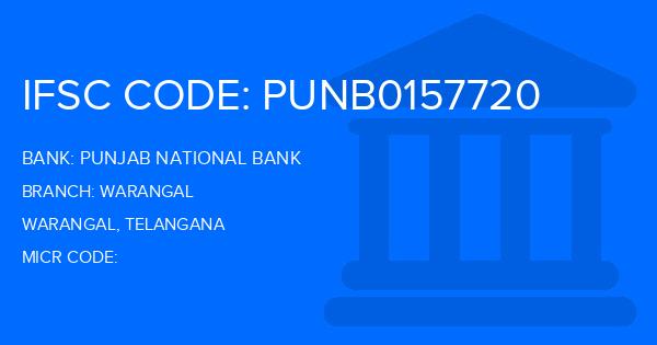 Punjab National Bank (PNB) Warangal Branch IFSC Code