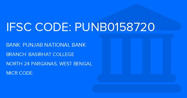 Punjab National Bank (PNB) Basirhat College Branch IFSC Code