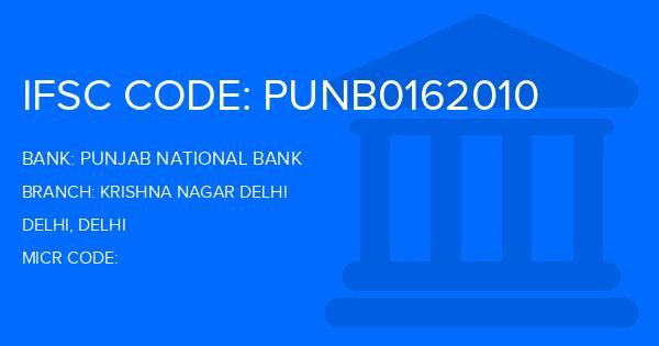Punjab National Bank (PNB) Krishna Nagar Delhi Branch IFSC Code