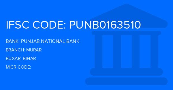 Punjab National Bank (PNB) Murar Branch IFSC Code