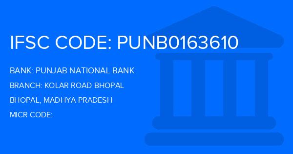 Punjab National Bank (PNB) Kolar Road Bhopal Branch IFSC Code