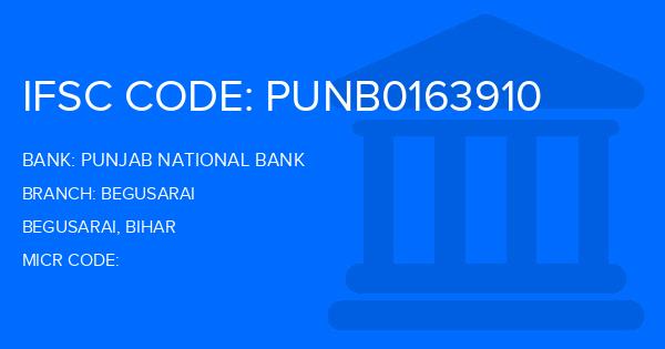 Punjab National Bank (PNB) Begusarai Branch IFSC Code