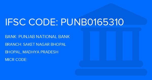 Punjab National Bank (PNB) Saket Nagar Bhopal Branch IFSC Code