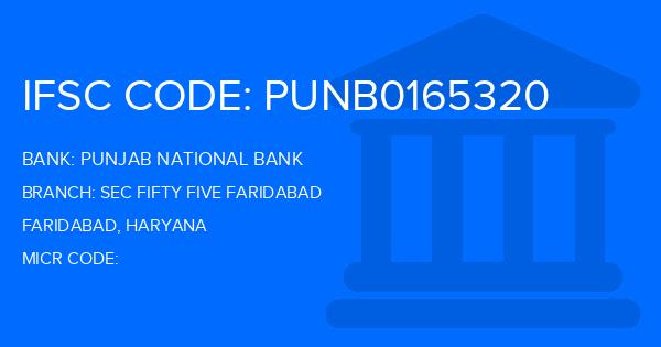 Punjab National Bank (PNB) Sec Fifty Five Faridabad Branch IFSC Code