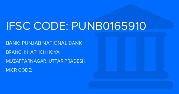 Punjab National Bank (PNB) Hathchhoya Branch IFSC Code