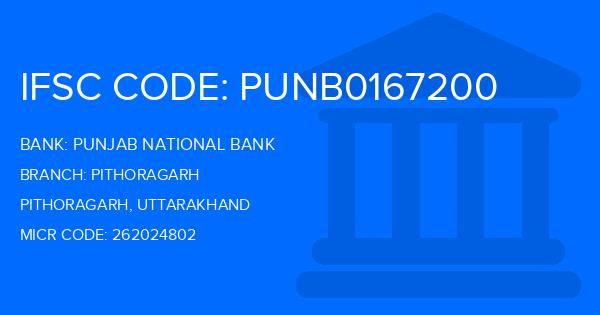 Punjab National Bank (PNB) Pithoragarh Branch IFSC Code