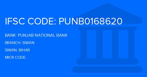 Punjab National Bank (PNB) Siwan Branch IFSC Code