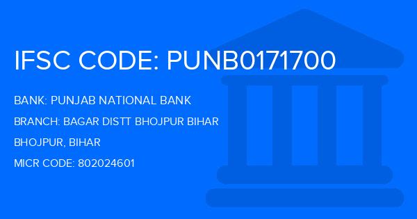 Punjab National Bank (PNB) Bagar Distt Bhojpur Bihar Branch IFSC Code