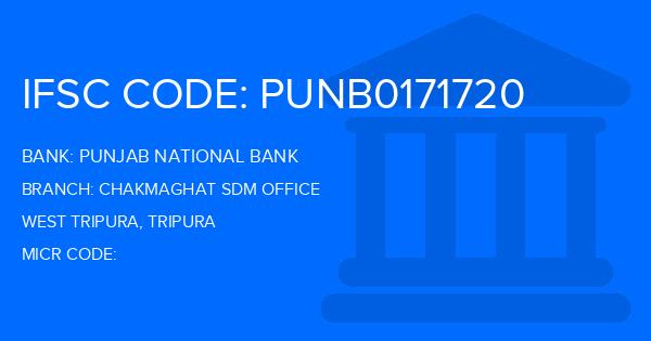 Punjab National Bank (PNB) Chakmaghat Sdm Office Branch IFSC Code