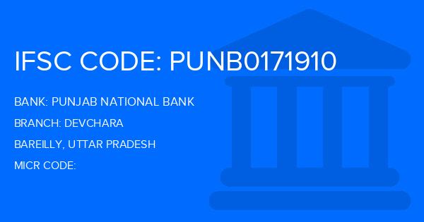 Punjab National Bank (PNB) Devchara Branch IFSC Code