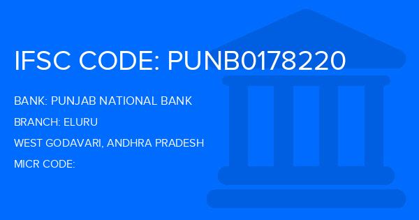 Punjab National Bank (PNB) Eluru Branch IFSC Code