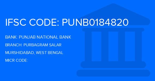 Punjab National Bank (PNB) Purbagram Salar Branch IFSC Code