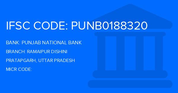 Punjab National Bank (PNB) Ramaipur Dishini Branch IFSC Code