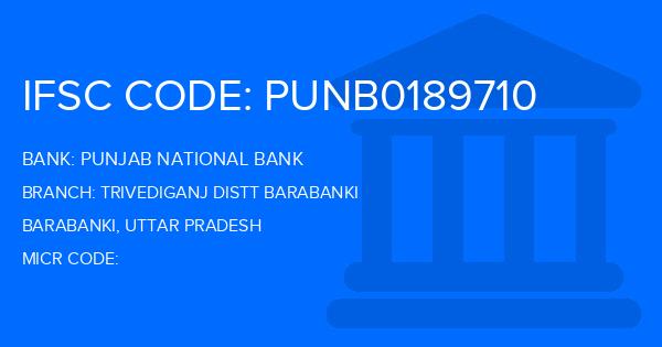 Punjab National Bank (PNB) Trivediganj Distt Barabanki Branch IFSC Code