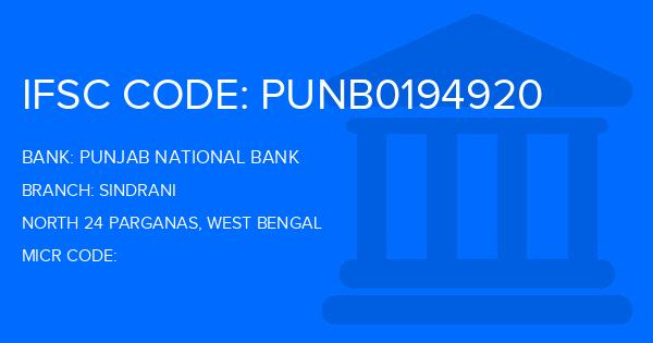 Punjab National Bank (PNB) Sindrani Branch IFSC Code