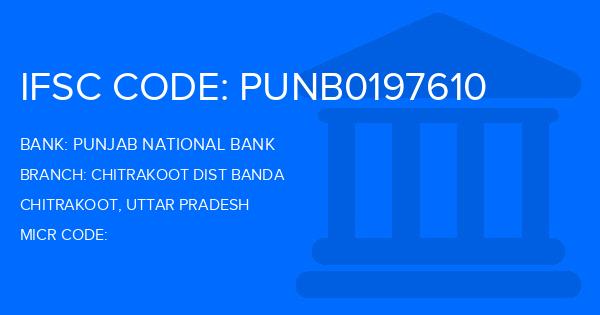 Punjab National Bank (PNB) Chitrakoot Dist Banda Branch IFSC Code