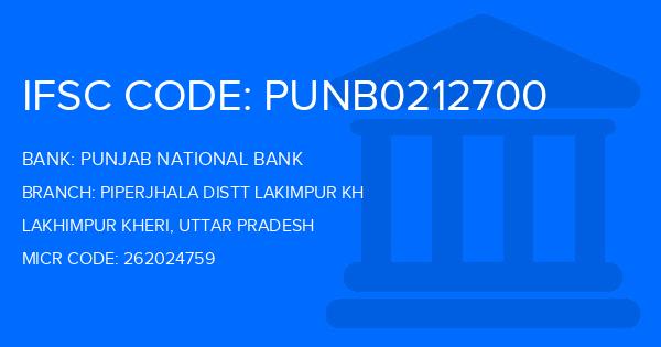 Punjab National Bank (PNB) Piperjhala Distt Lakimpur Kh Branch IFSC Code