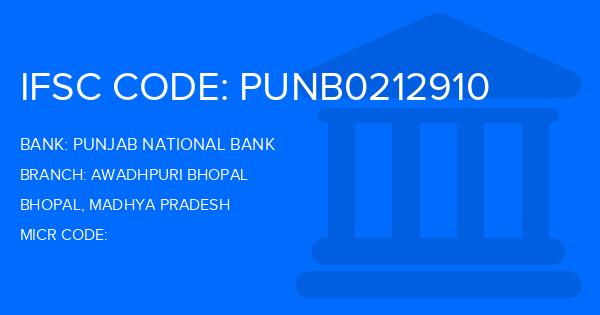Punjab National Bank (PNB) Awadhpuri Bhopal Branch IFSC Code
