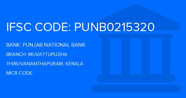 Punjab National Bank (PNB) Muvattupuzha Branch IFSC Code