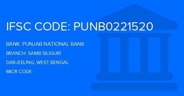 Punjab National Bank (PNB) Samb Siliguri Branch IFSC Code