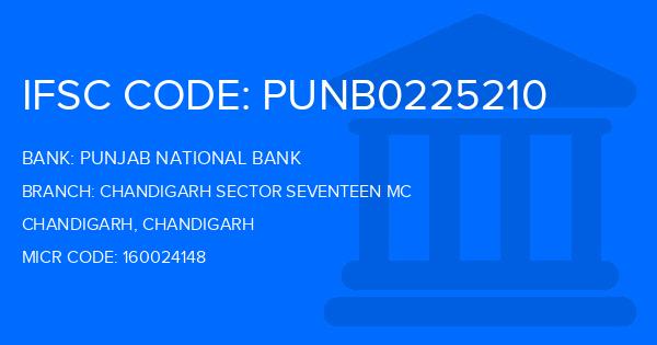 Punjab National Bank (PNB) Chandigarh Sector Seventeen Mc Branch IFSC Code