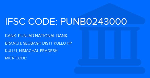 Punjab National Bank (PNB) Seobagh Distt Kullu Hp Branch IFSC Code