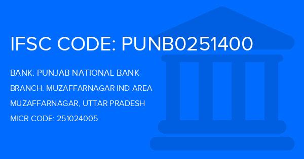 Punjab National Bank (PNB) Muzaffarnagar Ind Area Branch IFSC Code