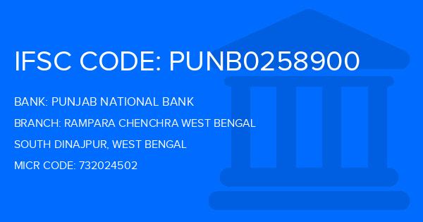 Punjab National Bank (PNB) Rampara Chenchra West Bengal Branch IFSC Code