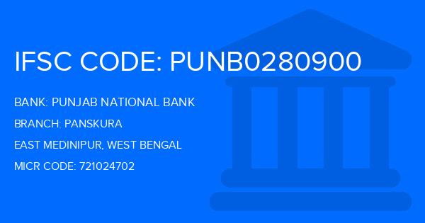 Punjab National Bank (PNB) Panskura Branch IFSC Code