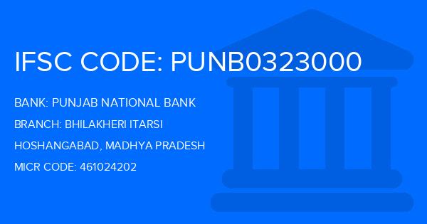 Punjab National Bank (PNB) Bhilakheri Itarsi Branch IFSC Code