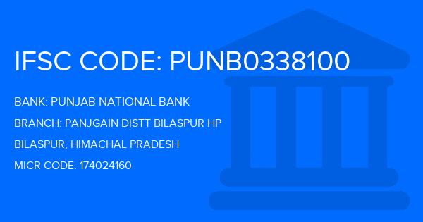 Punjab National Bank (PNB) Panjgain Distt Bilaspur Hp Branch IFSC Code