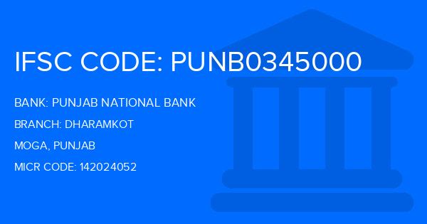 Punjab National Bank (PNB) Dharamkot Branch IFSC Code