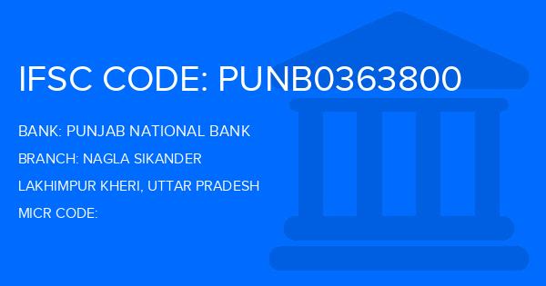 Punjab National Bank (PNB) Nagla Sikander Branch IFSC Code
