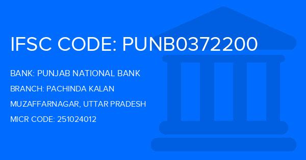 Punjab National Bank (PNB) Pachinda Kalan Branch IFSC Code