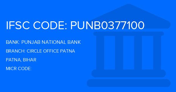 Punjab National Bank (PNB) Circle Office Patna Branch IFSC Code