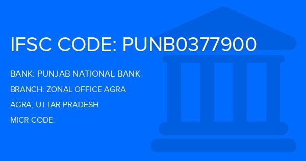 Punjab National Bank (PNB) Zonal Office Agra Branch IFSC Code