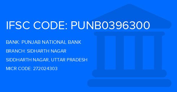 Punjab National Bank (PNB) Sidharth Nagar Branch IFSC Code