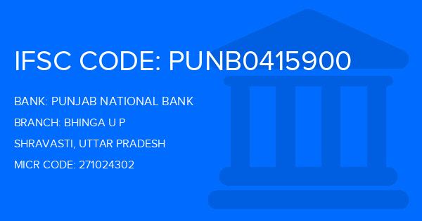 Punjab National Bank (PNB) Bhinga U P Branch IFSC Code