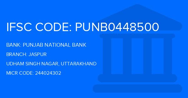 Punjab National Bank (PNB) Jaspur Branch IFSC Code