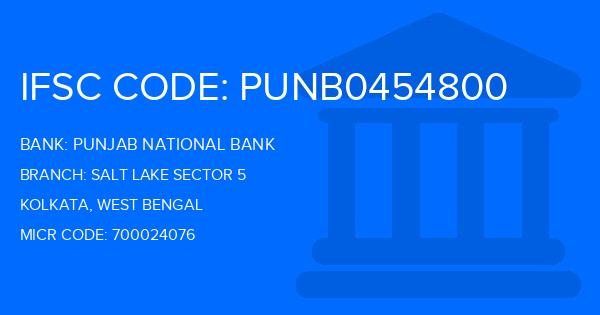 Punjab National Bank (PNB) Salt Lake Sector 5 Branch IFSC Code