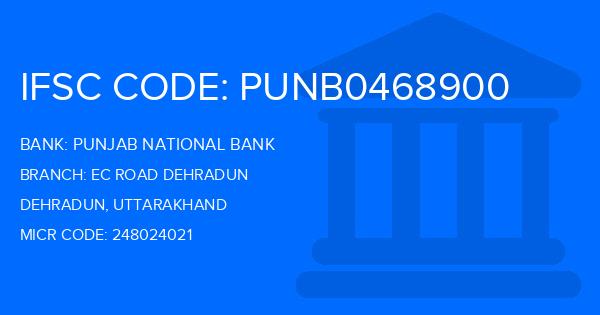 Punjab National Bank (PNB) Ec Road Dehradun Branch IFSC Code