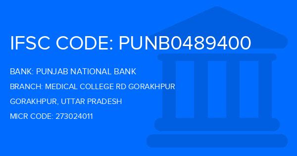 Punjab National Bank (PNB) Medical College Rd Gorakhpur Branch IFSC Code