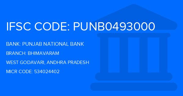 Punjab National Bank (PNB) Bhimavaram Branch IFSC Code