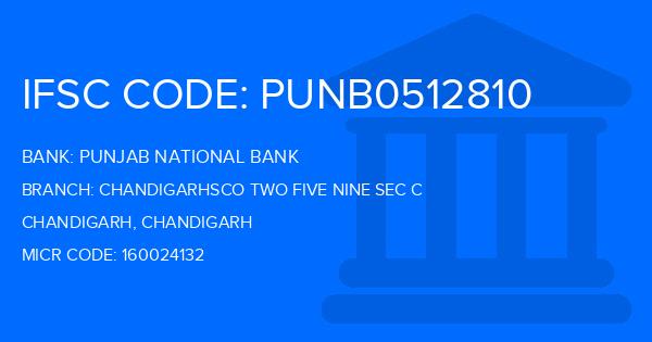 Punjab National Bank (PNB) Chandigarhsco Two Five Nine Sec C Branch IFSC Code