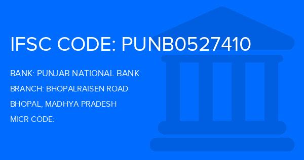Punjab National Bank (PNB) Bhopalraisen Road Branch IFSC Code