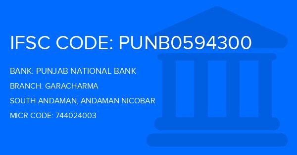 Punjab National Bank (PNB) Garacharma Branch IFSC Code