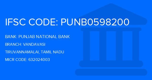 Punjab National Bank (PNB) Vandavasi Branch IFSC Code